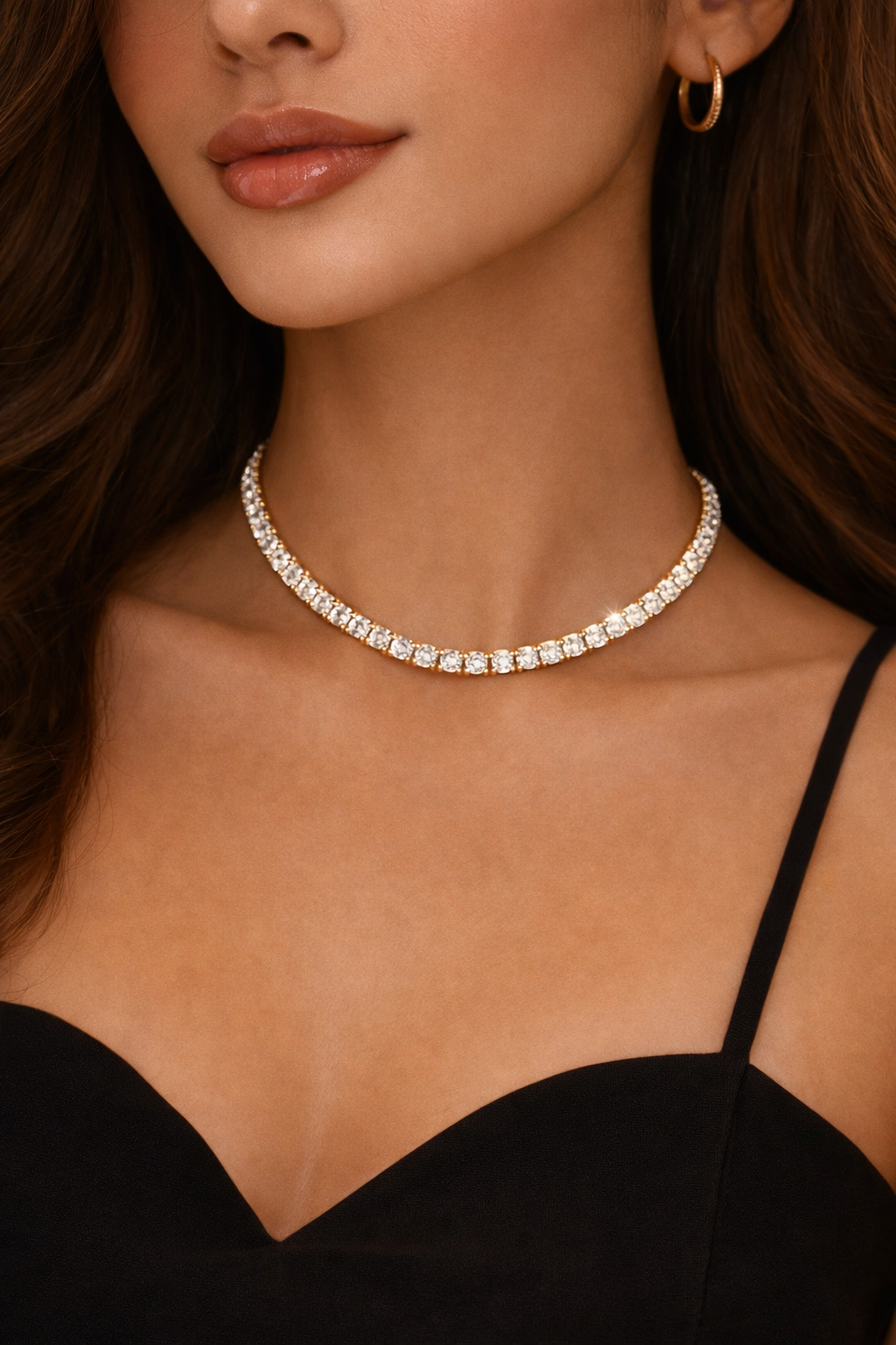 Diamond Tennis Necklace